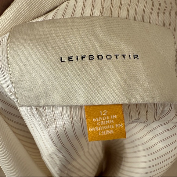 Leifsdottir Cream Women's Blazer Tie Front Cream Color Size
12 - Picture 6 of 6
